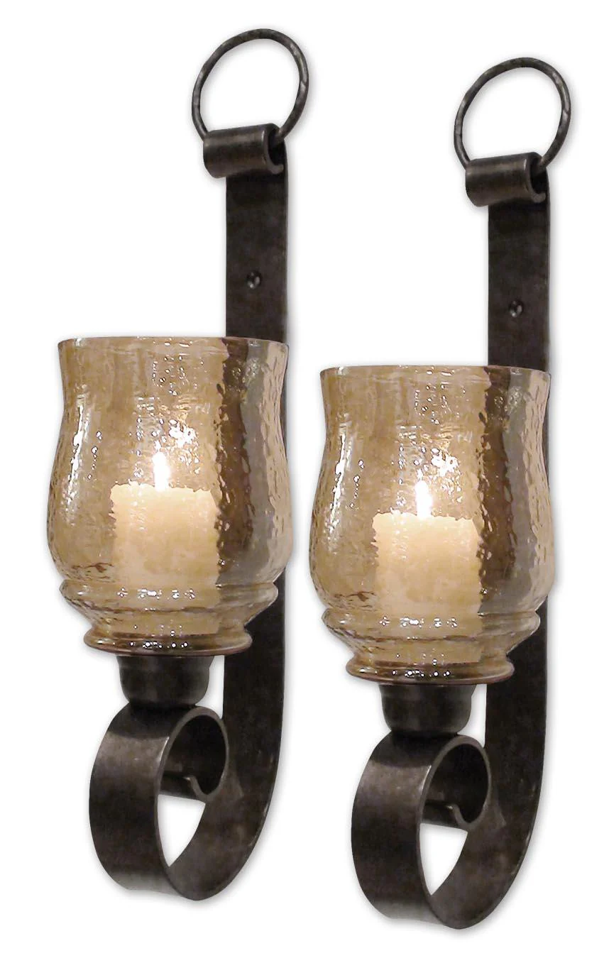 JOSELYN SMALL WALL SCONCES, SET/2 - Remutear