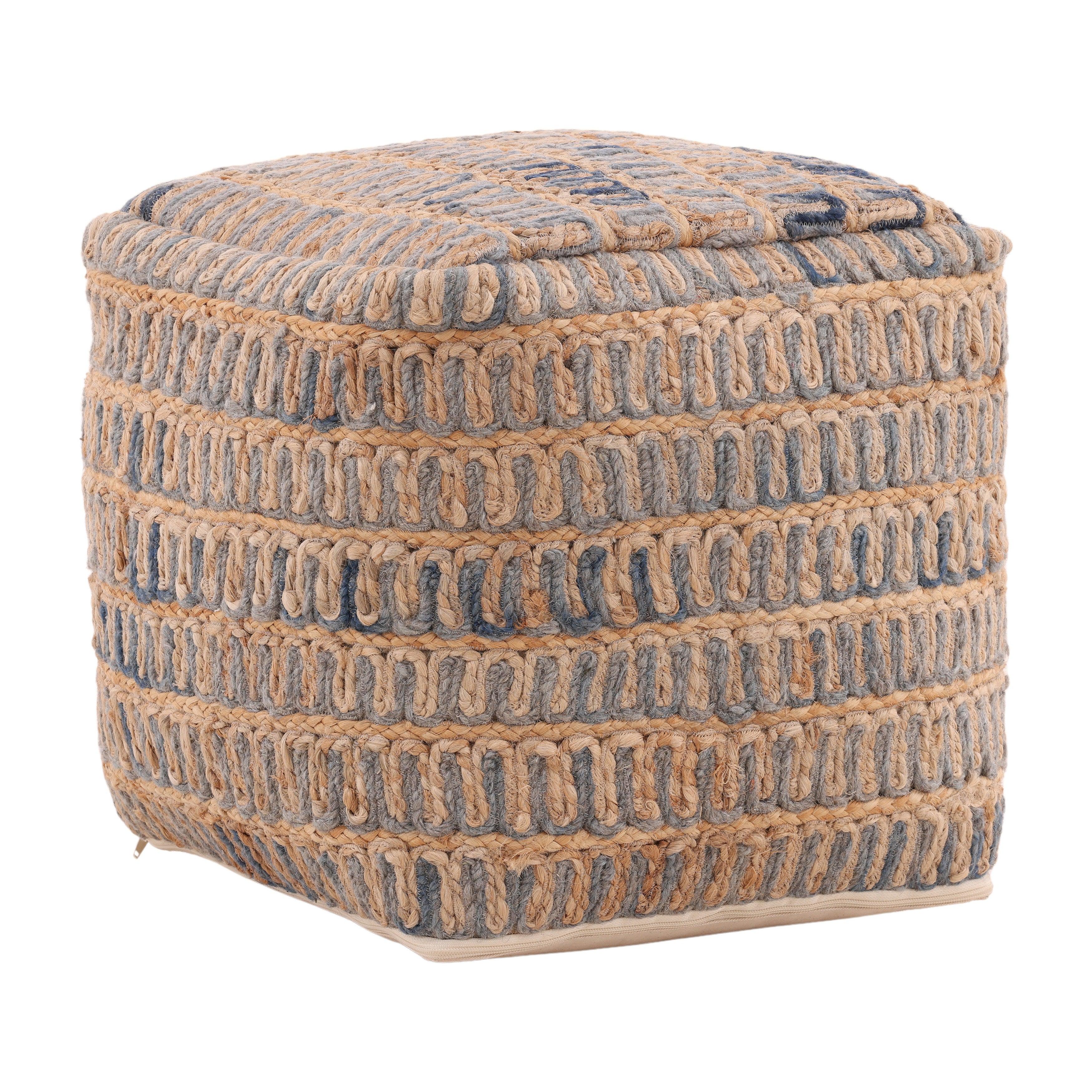 Aziel Pouf Blue - Remutear