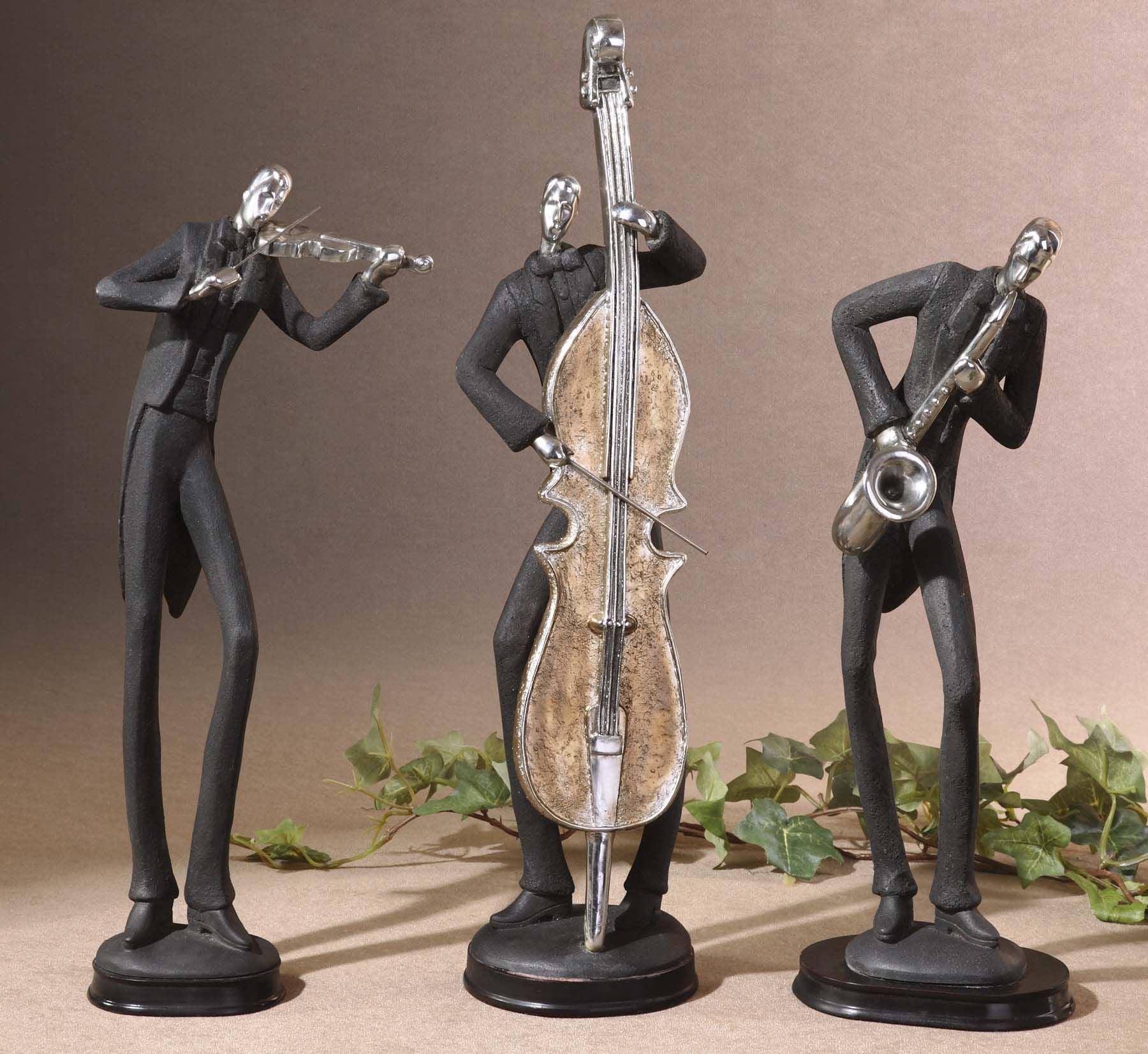 MUSICIANS DECORATIVE FIGURINES, SET/3 - Remutear