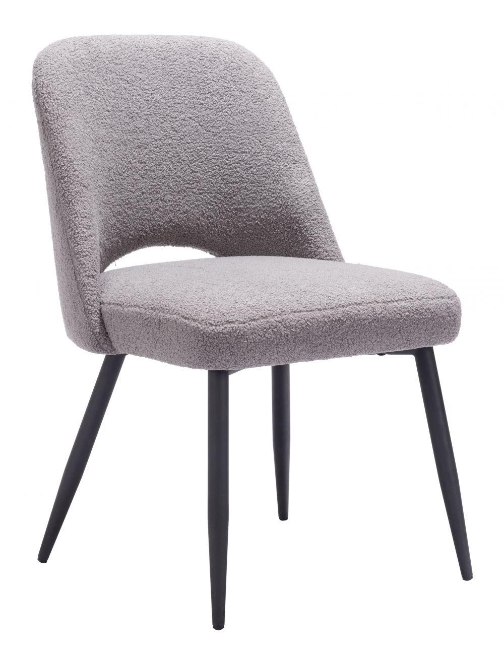 Teddy Dining Chair (Set of 2) Gray - Remutear