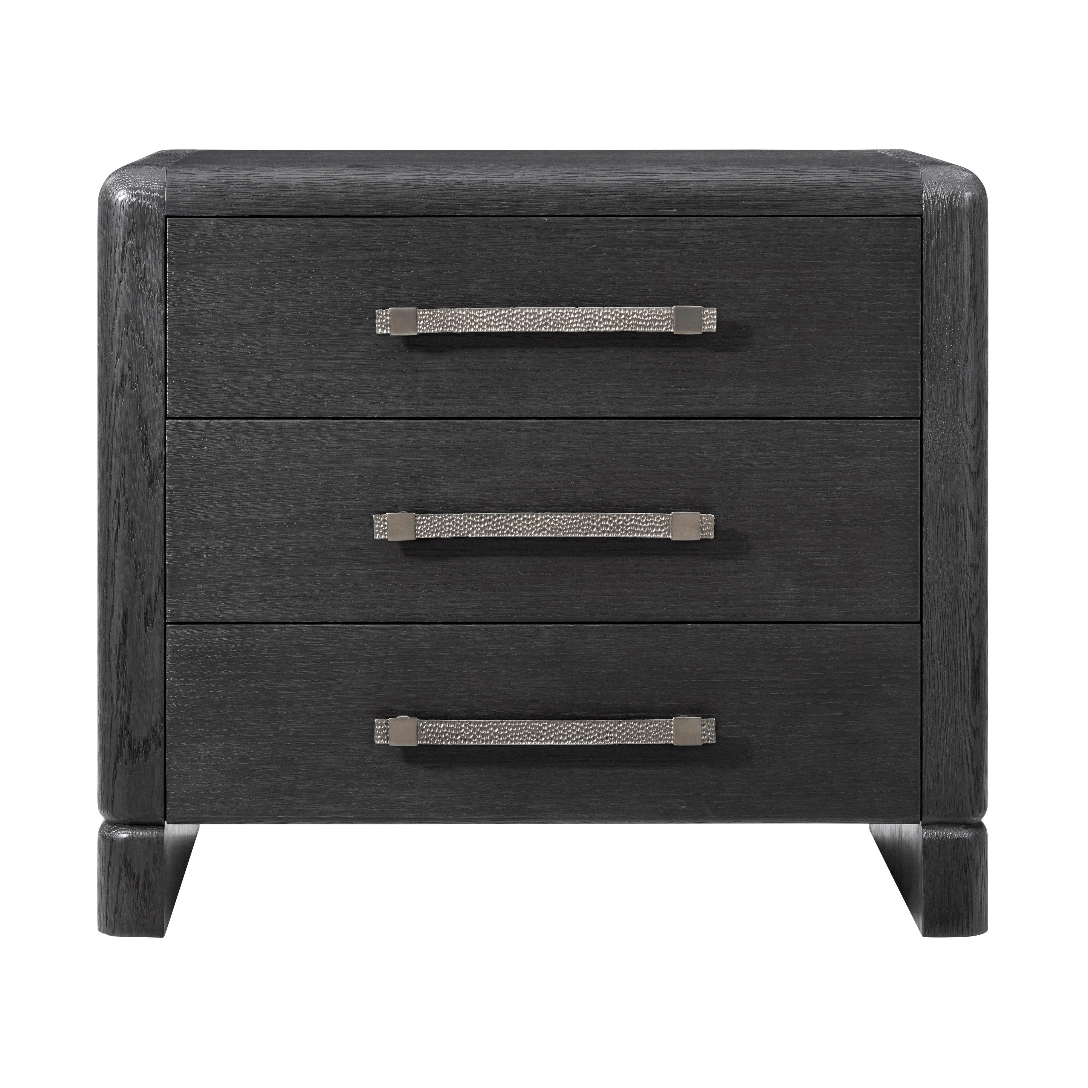 Luna 3-Drawer Nightstand - Remutear