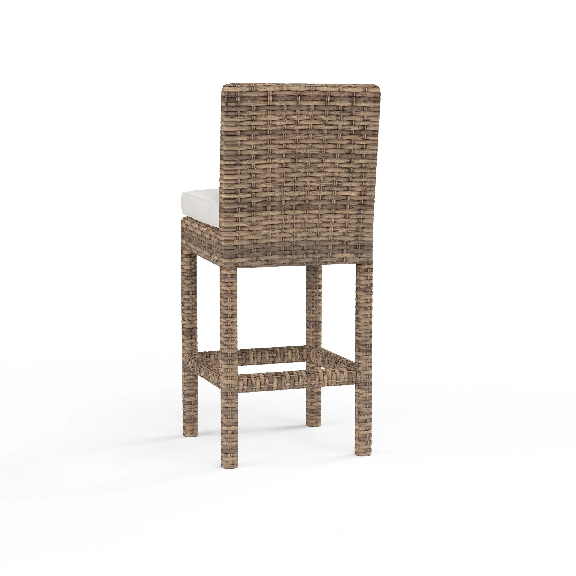 Havana Barstool in Canvas Flax w/ Self Welt - Remutear