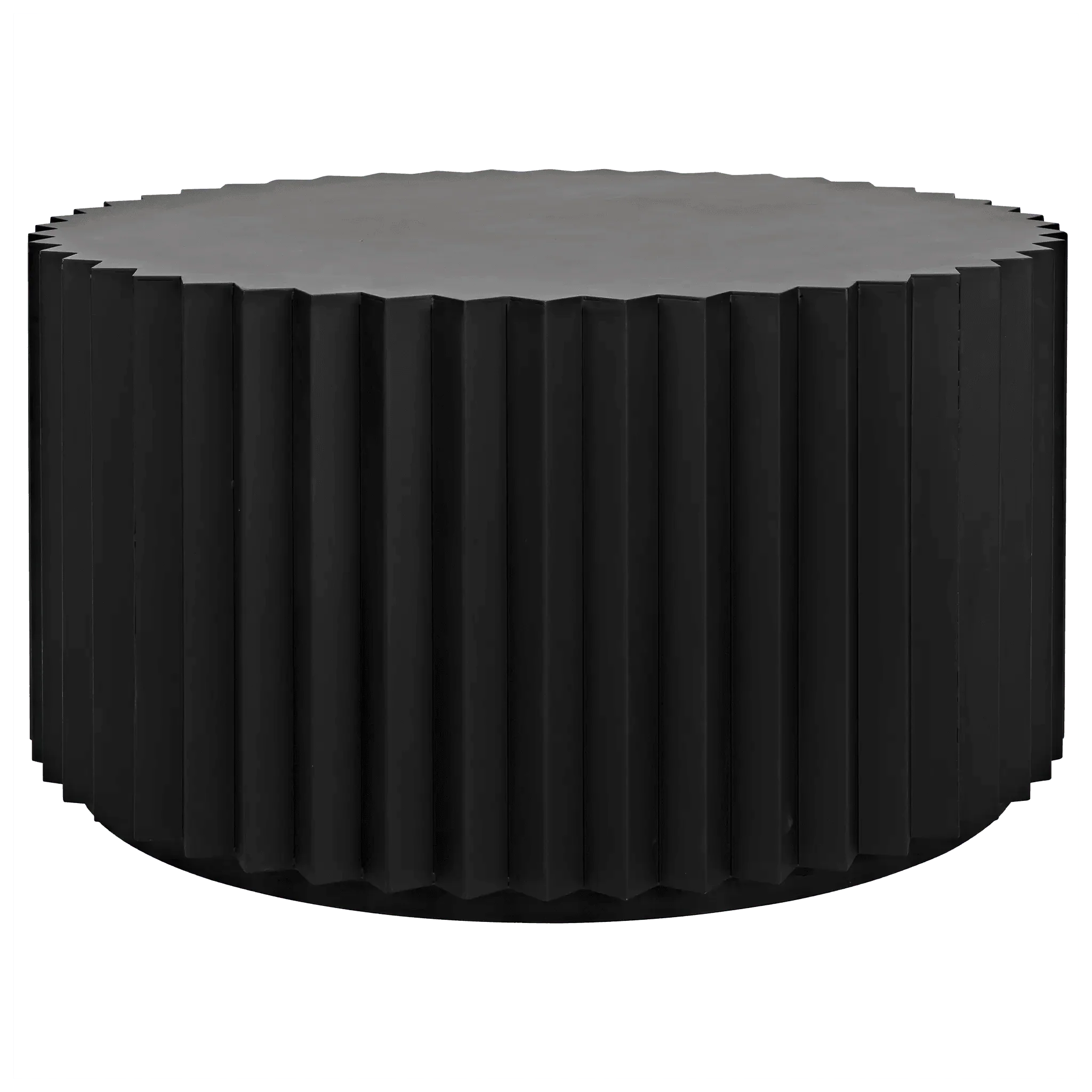 Stern Coffee Table, Black Steel - Remutear