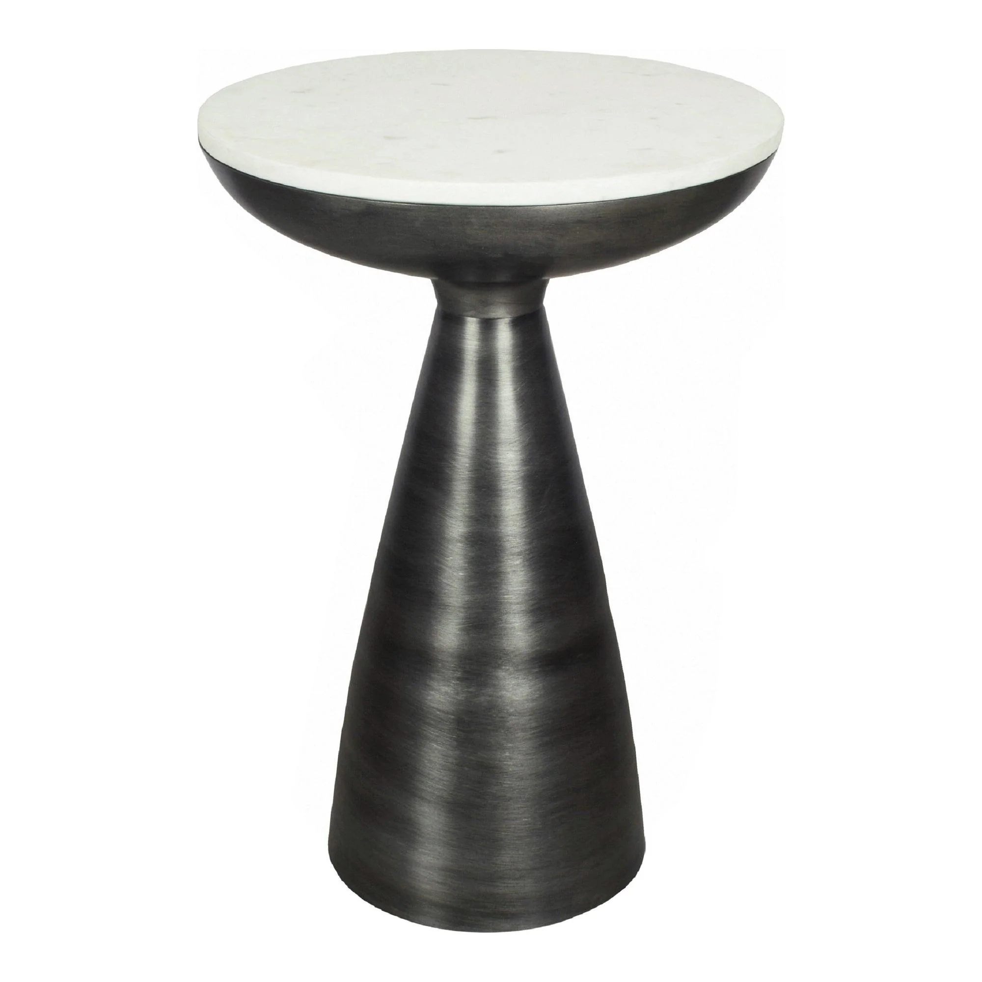 Font Side Table White Marble - Remutear