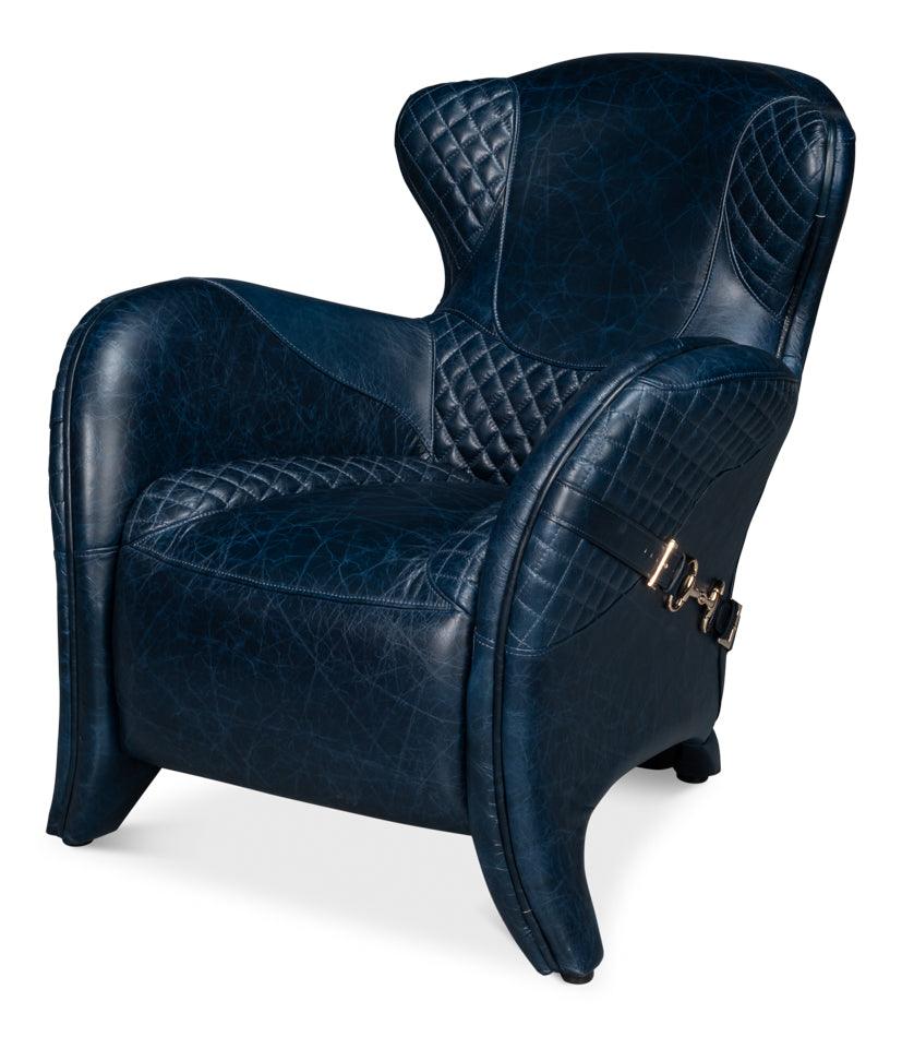 Hera Arm Chair - Chateau Blue - Remutear