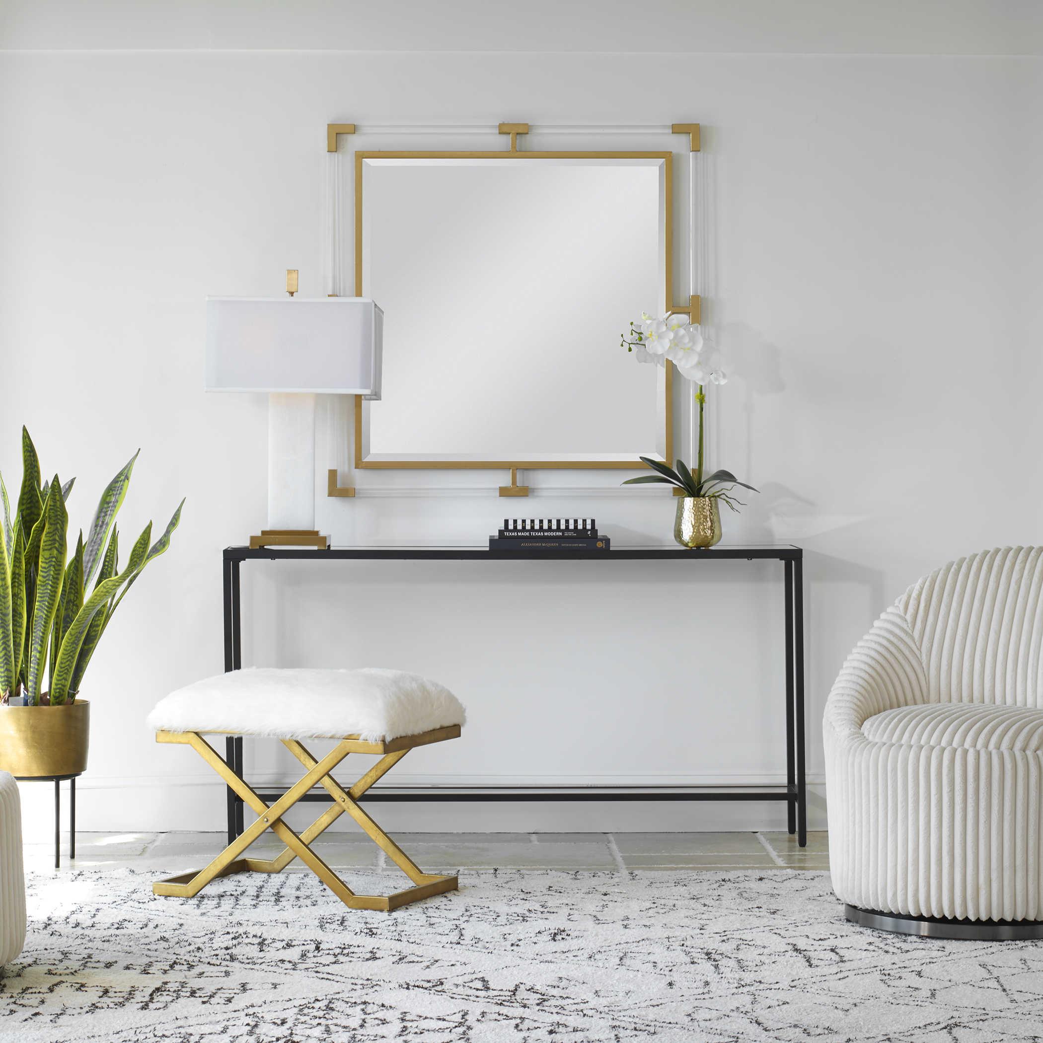 BALKAN GOLDEN SQUARE MIRROR - Remutear