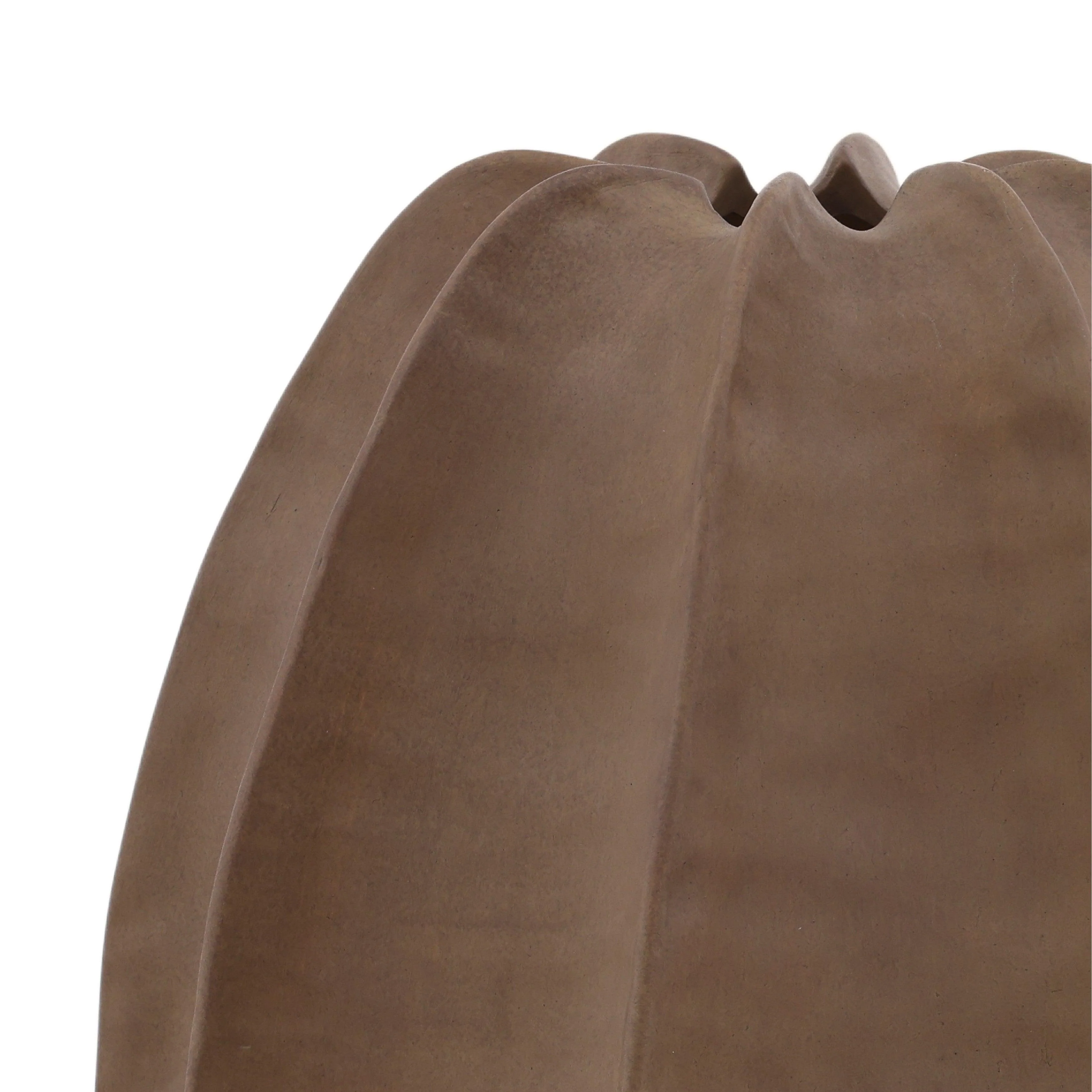 Elmo Vase Light Brown - Remutear