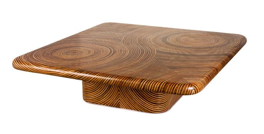 Showtime Ribbon Cocktail Table, Square - Remutear