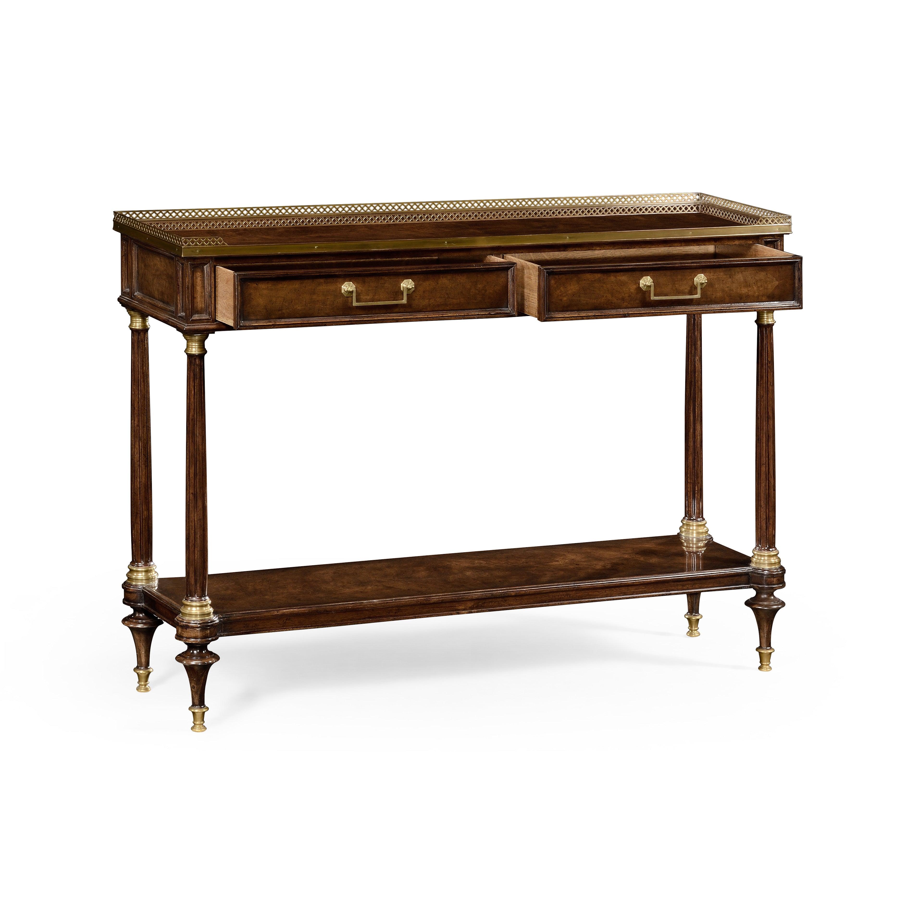 Brompton Mahogany Console Table - Remutear