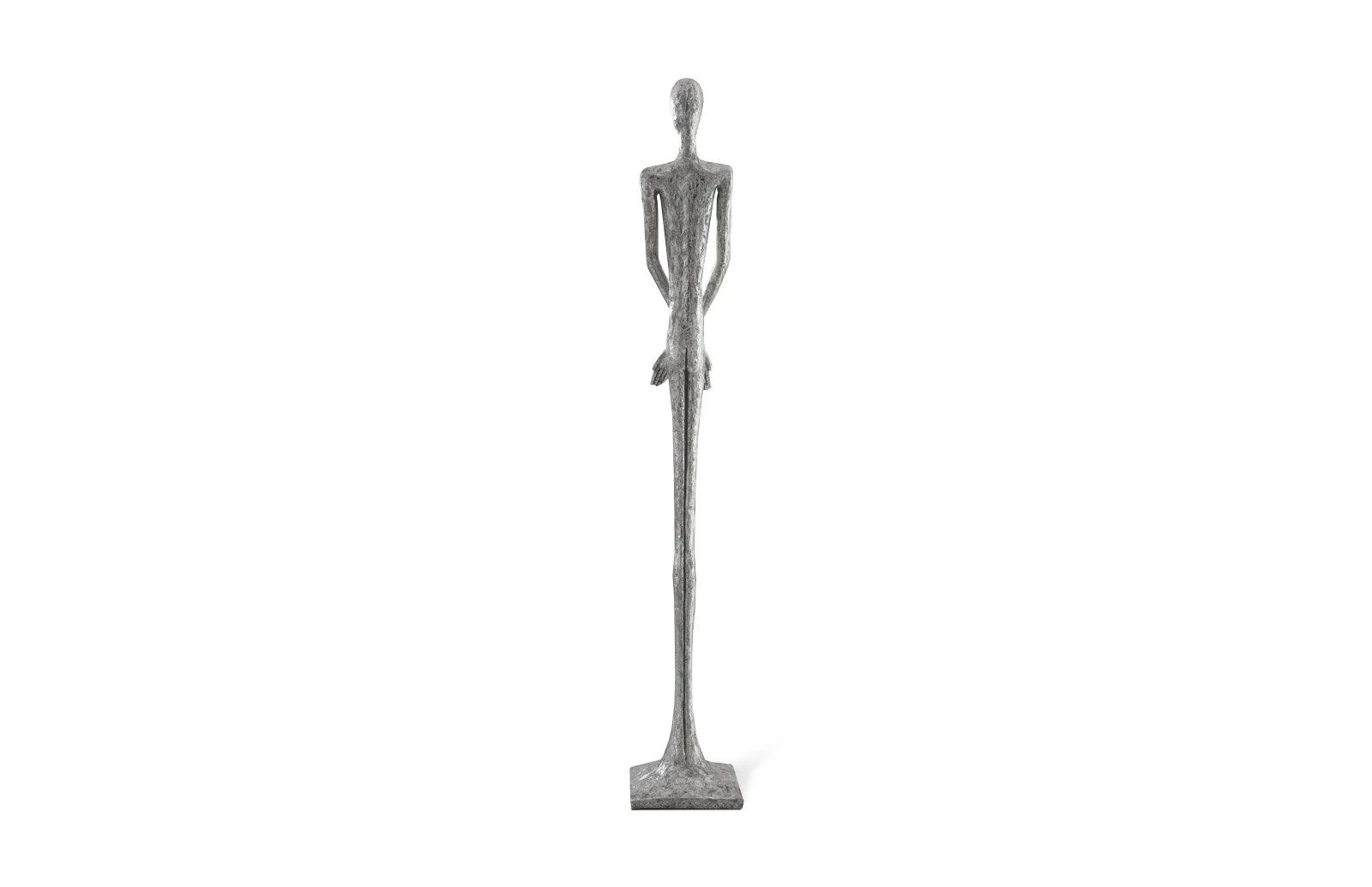 Lloyd Sculpture, Resin, Silver Leaf - Remutear