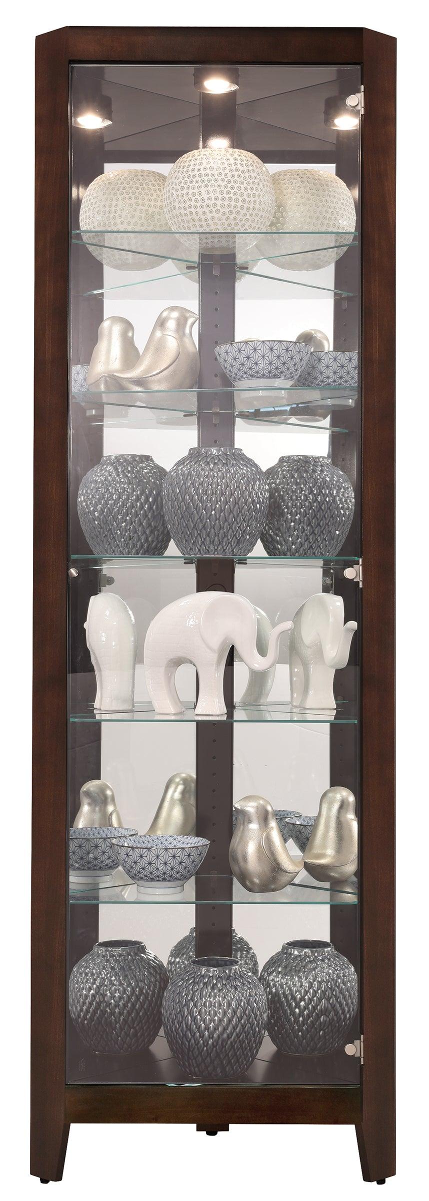 Tamsin Corner Curio Cabinet - Remutear