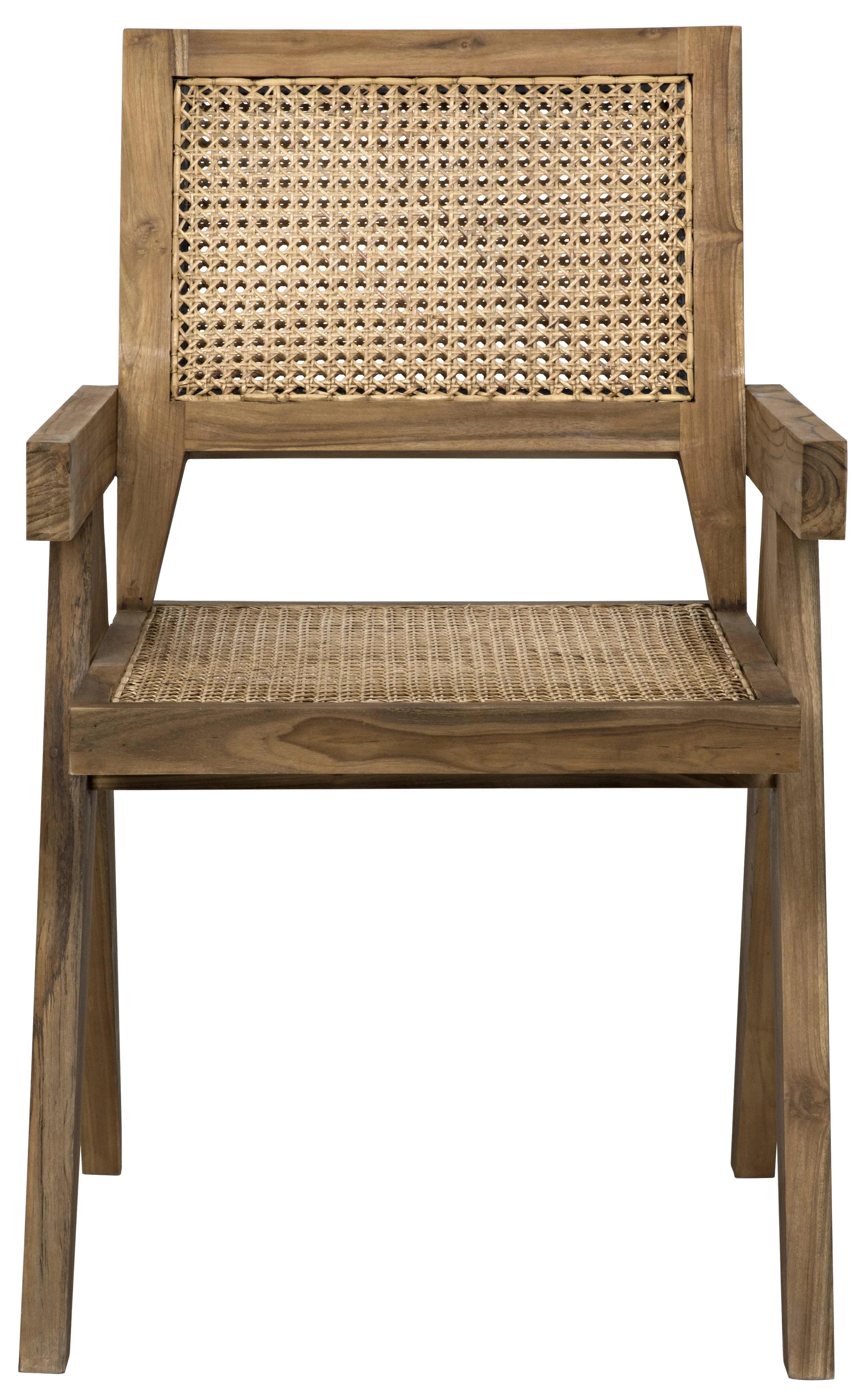 Jude Chair with Caning, Teak - Remutear