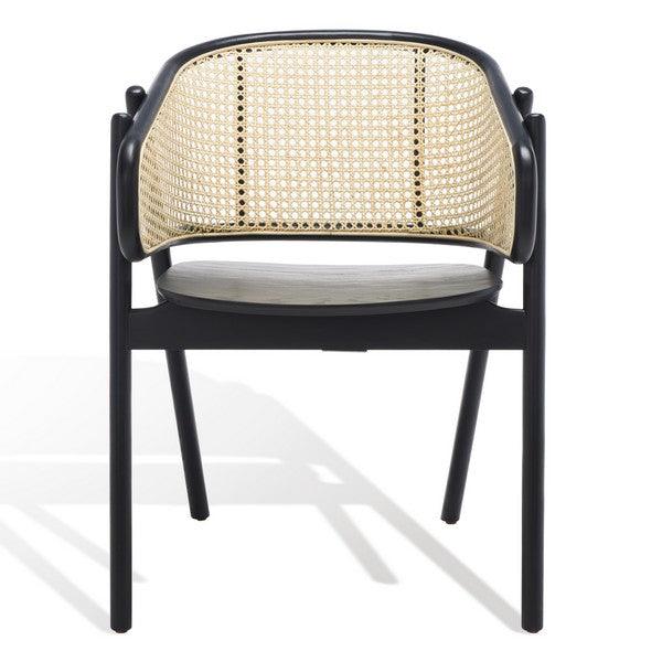 EMMY RATTAN BACK DINING CHAIR - Remutear