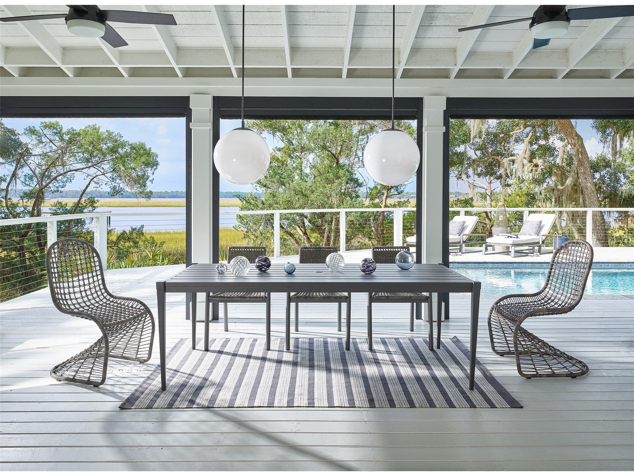 Outdoor Seneca Rectangle Dining Table - Remutear