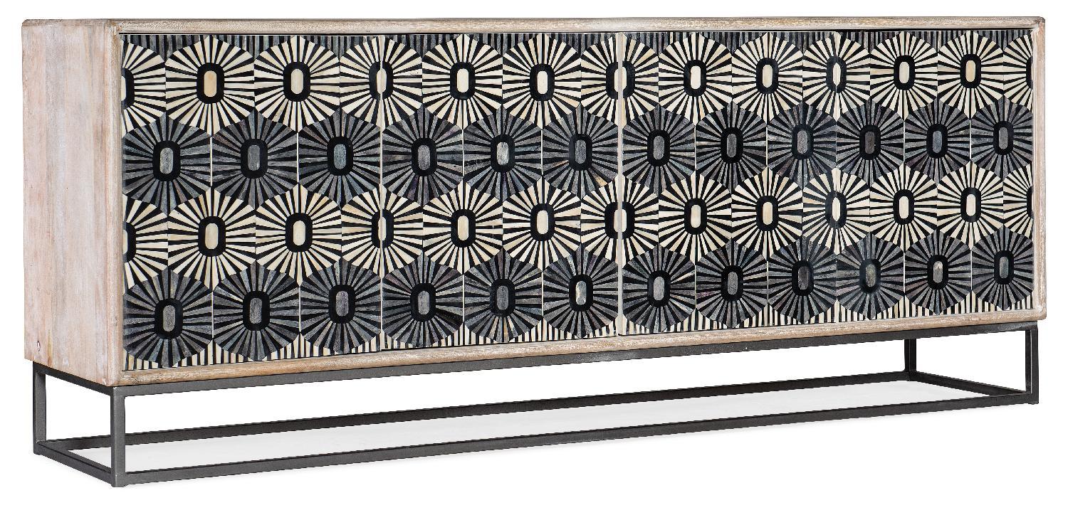 Melange Whitmore Four Door Credenza - Remutear