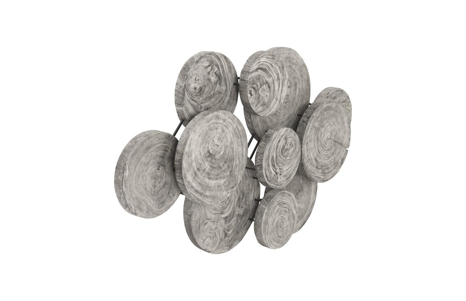 Clouds Wall Art, Gray Stone - Remutear