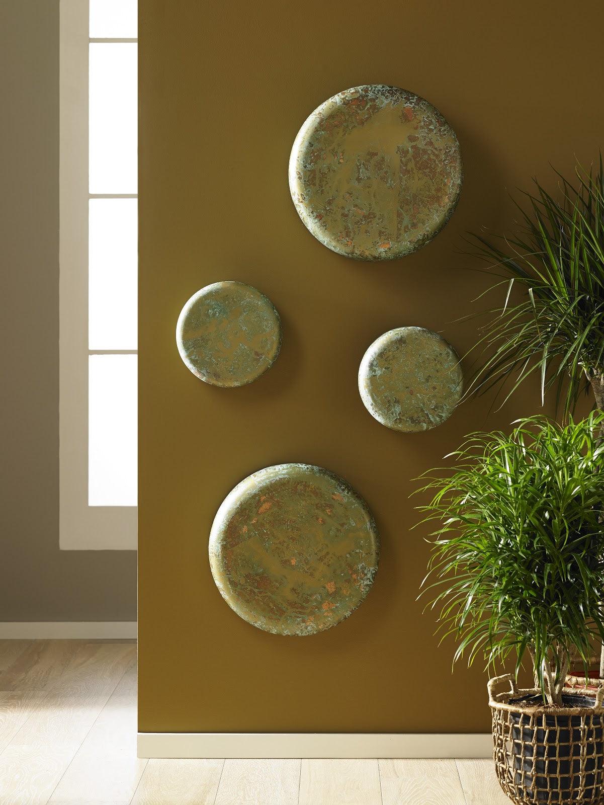 Button Wall Tile, Deep, Lichen Finish, SM - Remutear