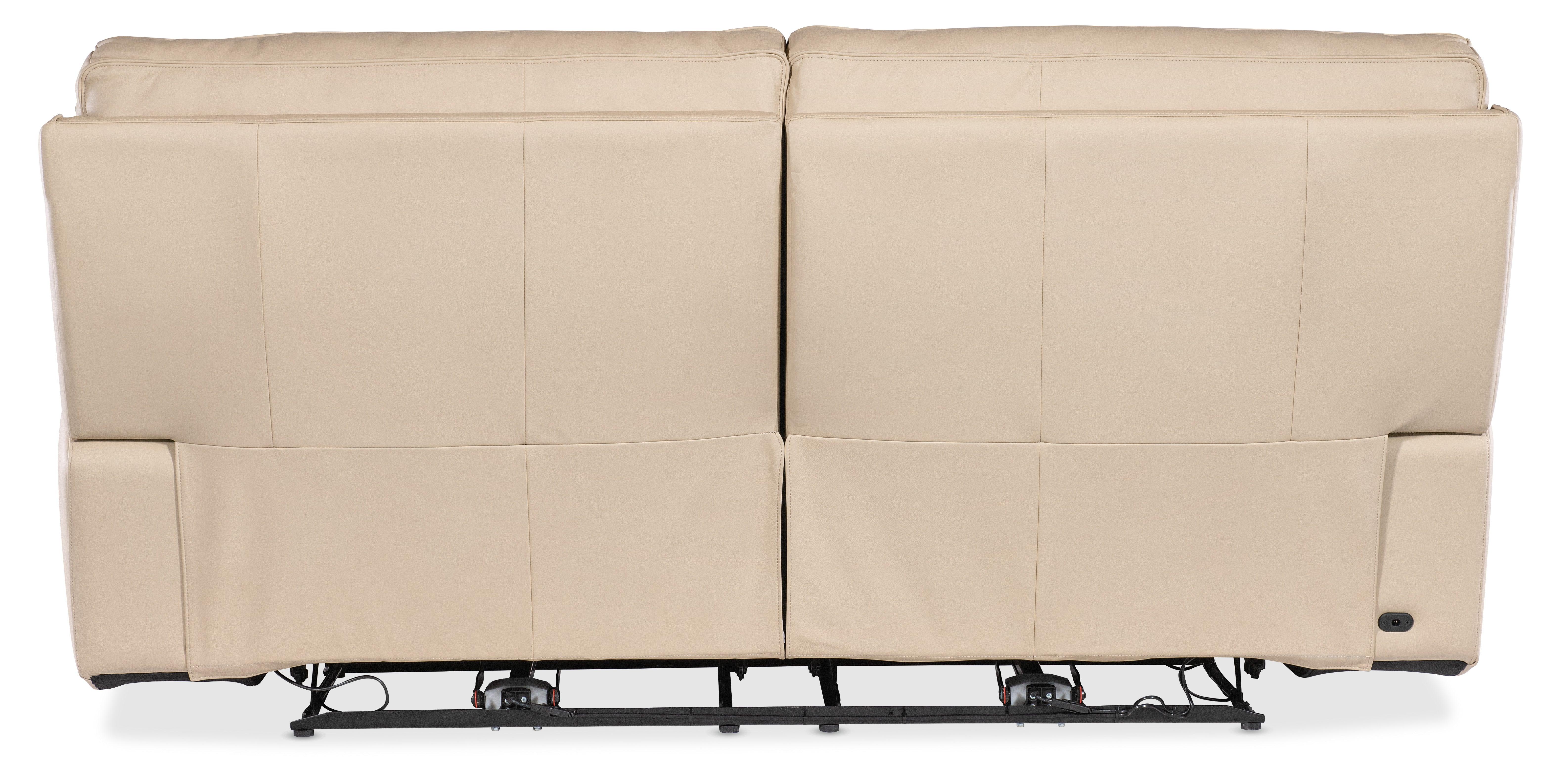 Kramer Zero Gravity Power Sofa w/ Power Headrest - Beige - Remutear