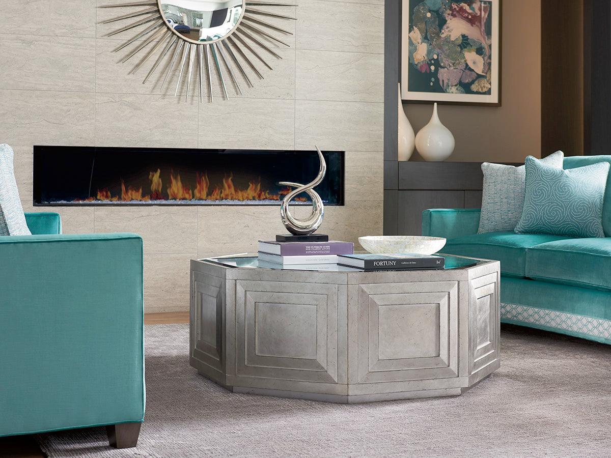 Ariana Rochelle Octagonal Cocktail Table - Remutear