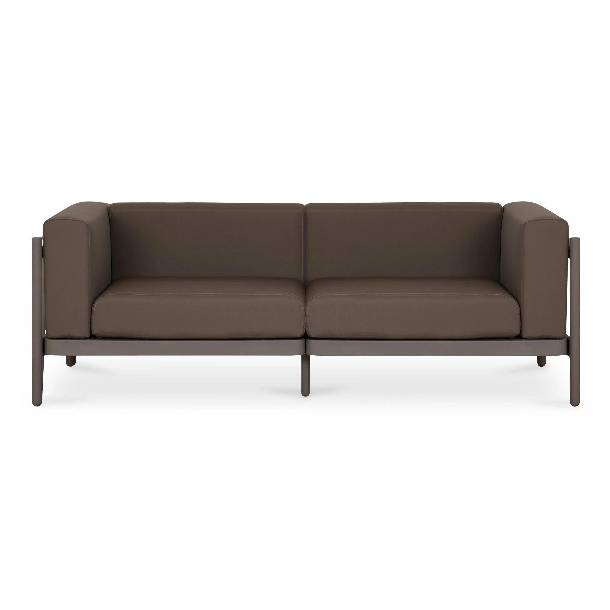 Suri Outdoor 2 - Seat Sofa Taupe - Remutear
