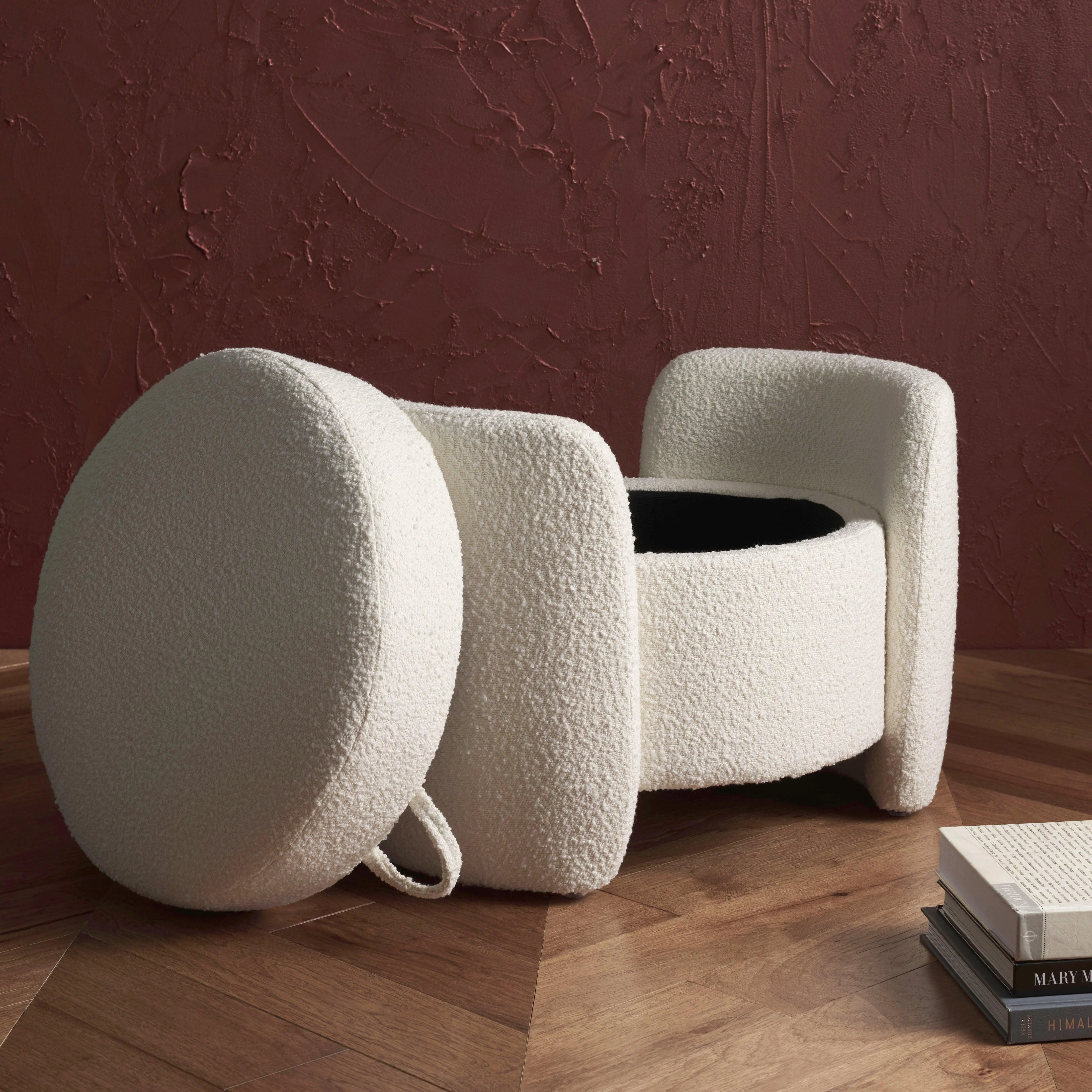 DANIANNA BOUCLE OTTOMAN - Remutear