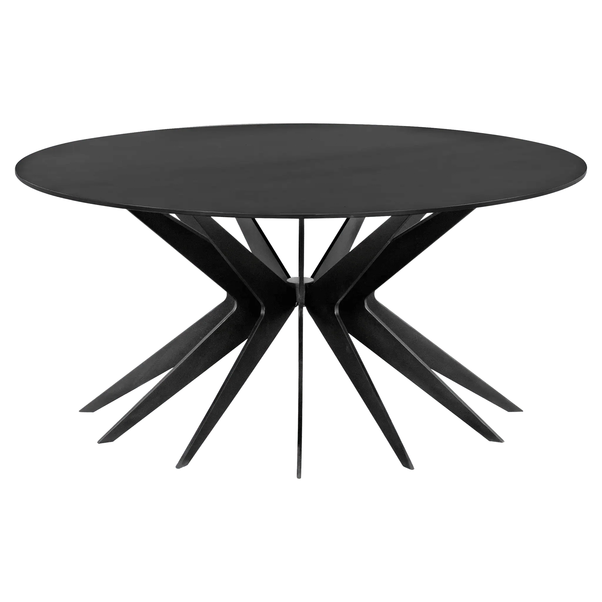 Spider Coffee Table, Black Metal - Remutear