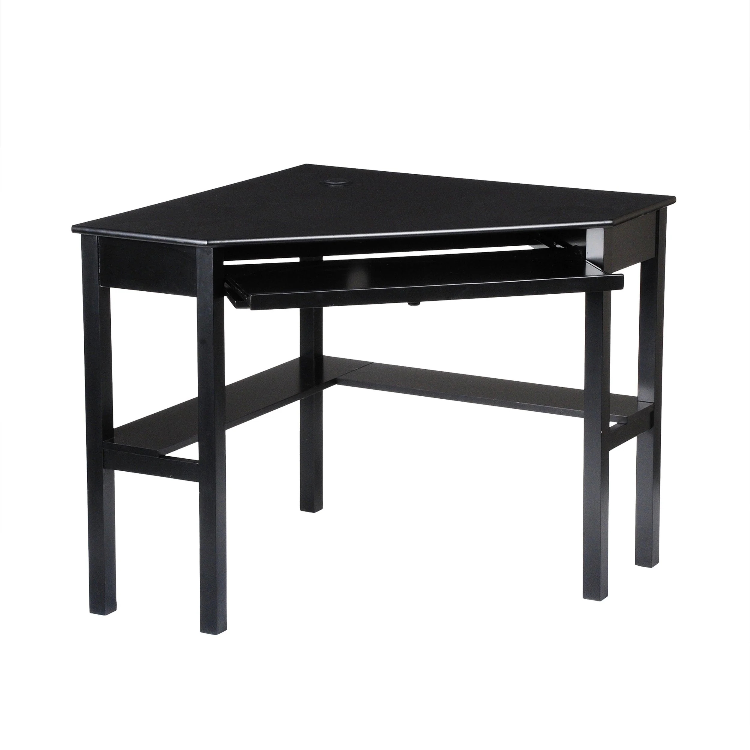 Wardboro Corner Computer Desk - Black - Remutear