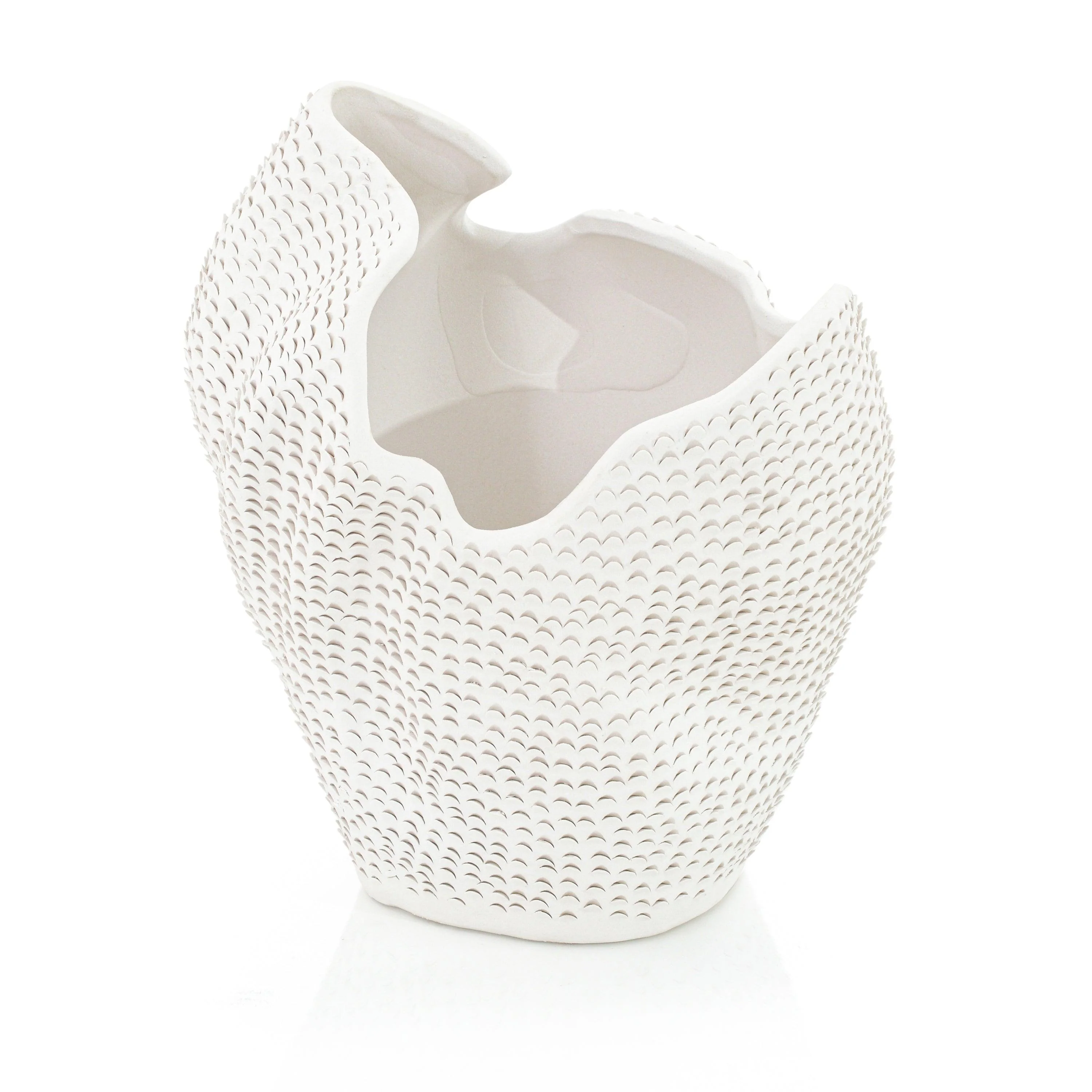 Giardenia White Porcelain Vase III - Remutear