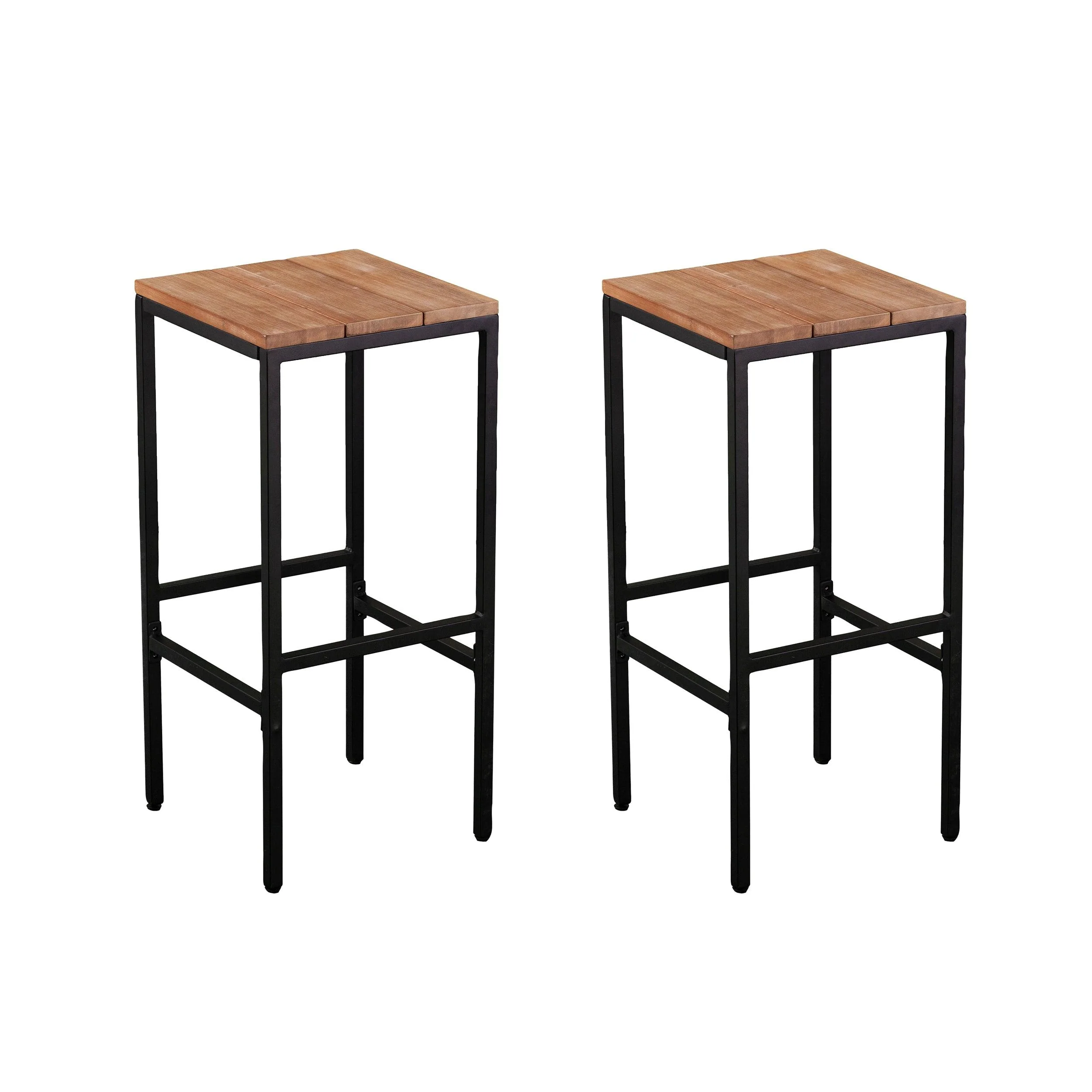 Venallo Indoor/Outdoor Barstools - 2pc Set - Remutear