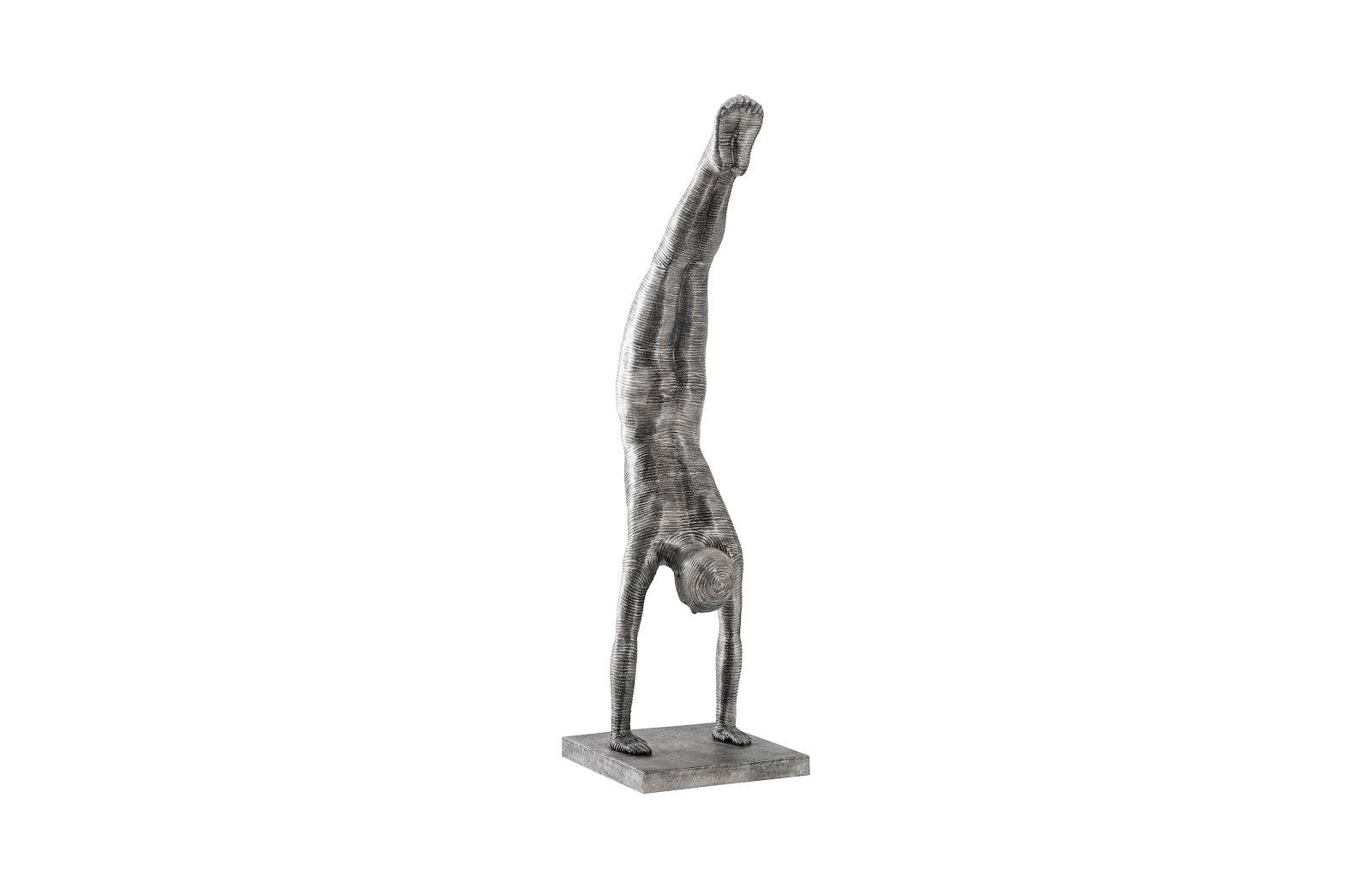 Handstand Sculpture, Aluminum, Large - Remutear