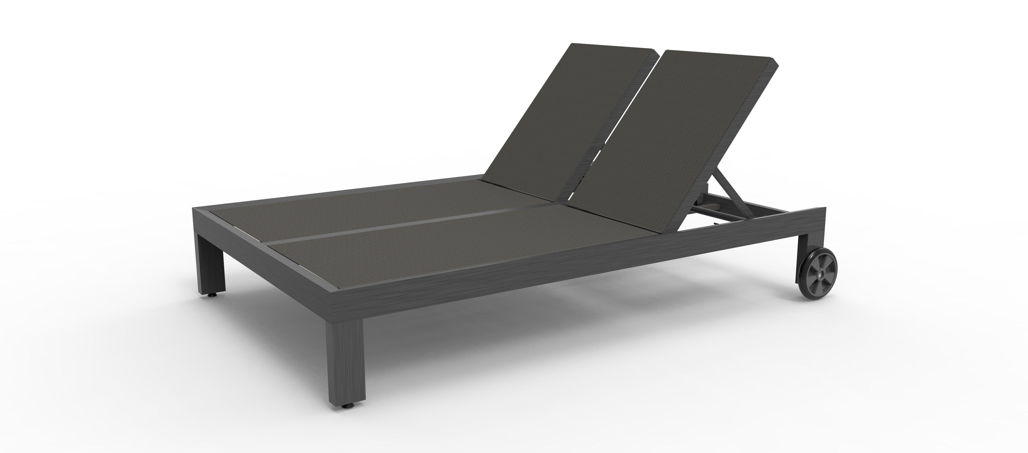 Redondo Adjustable Double Sling Chaise - Remutear