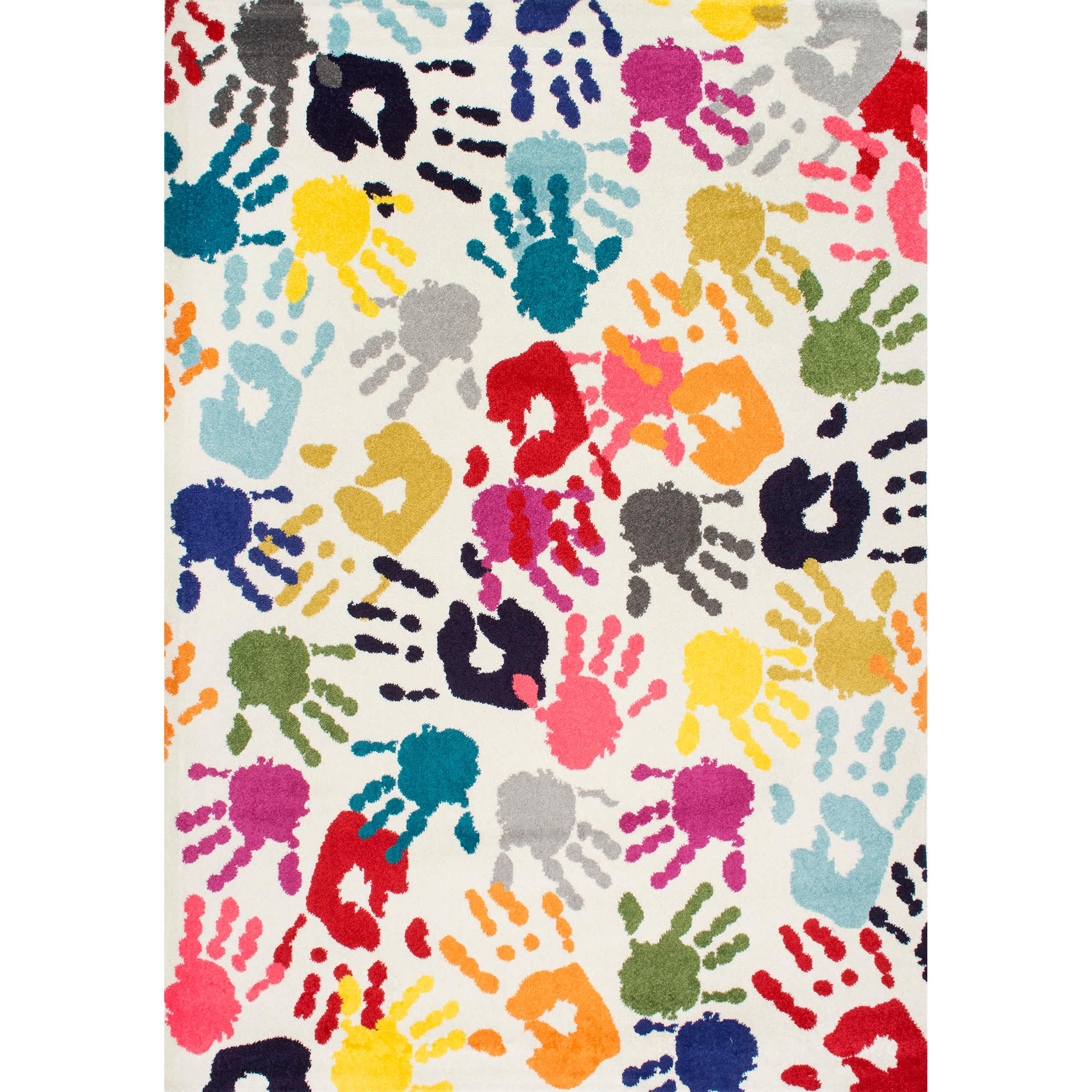 Pinkie Handprint Area Rug - Remutear