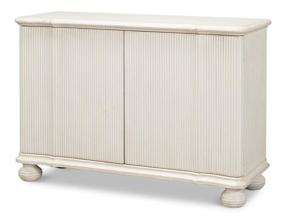Astrid Entrance Commode - Antique White - Remutear