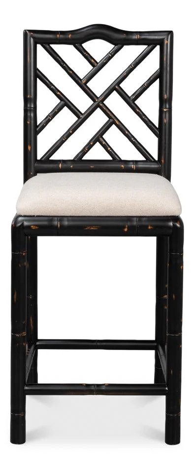 Brighton Counter Stool - Antique Black - Remutear