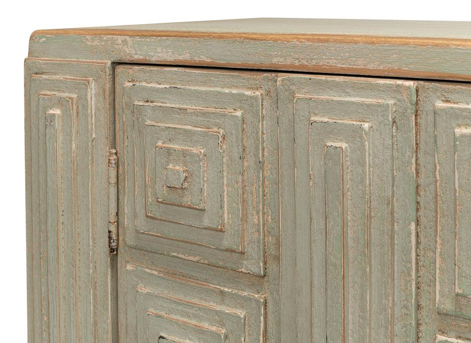 Peyton 2 Door Commode - Sage - Remutear