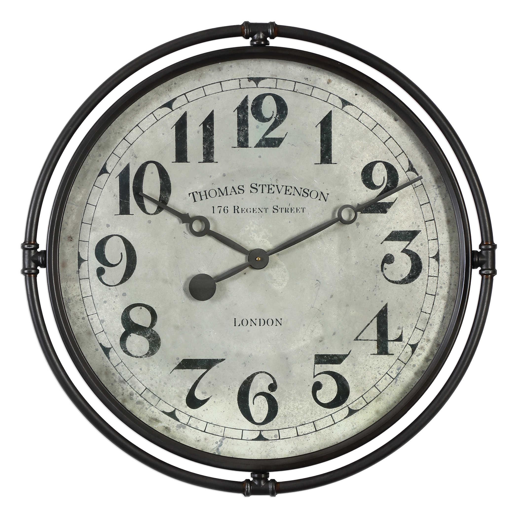 NAKUL INDUSTRIAL WALL CLOCK - Remutear