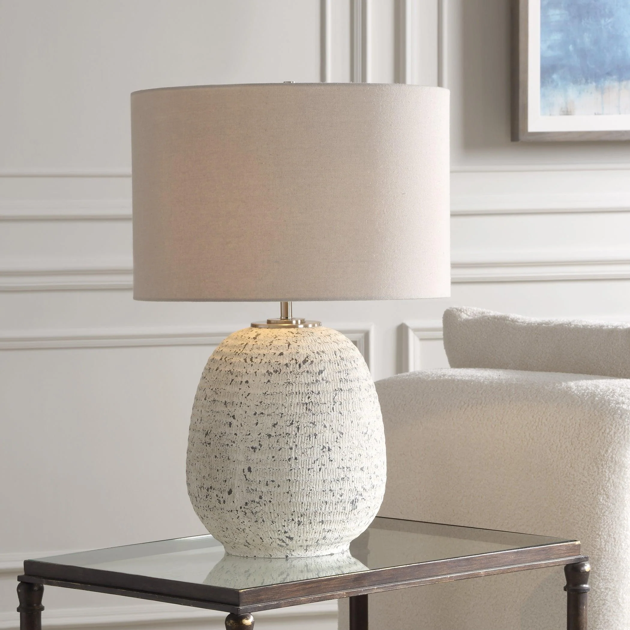 Danala Stone Table Lamp - Remutear