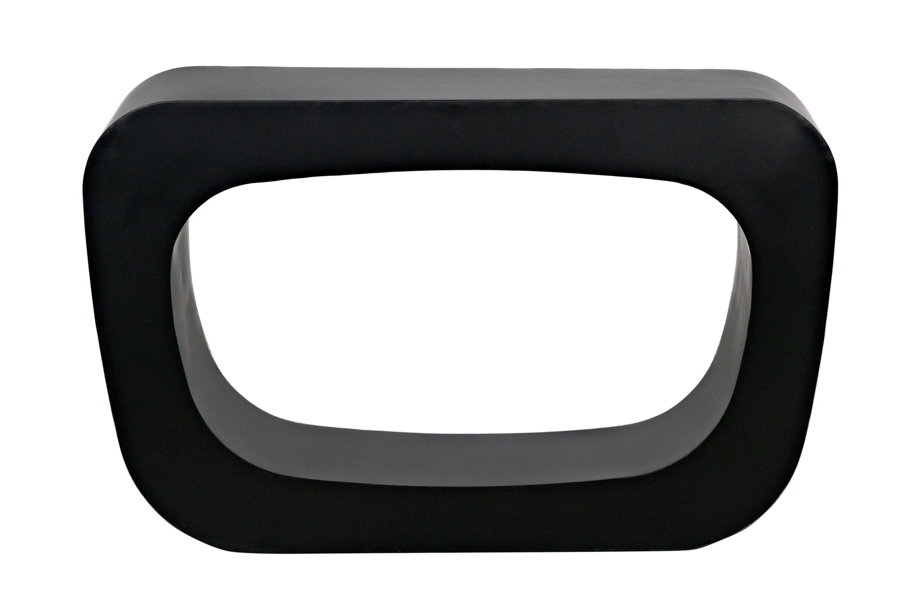 Ponte Console, Black Steel - Remutear
