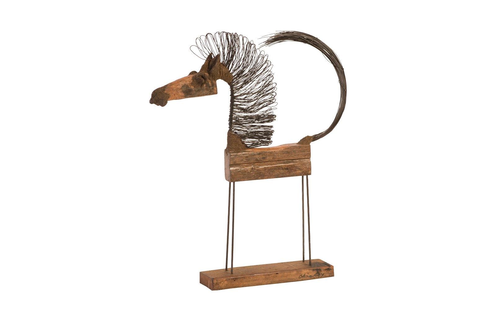 Wire Horse Sculpture, SM Body - Remutear