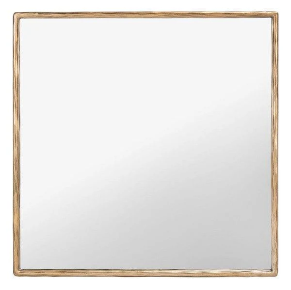YVETTE SQUARE METAL MIRROR - Remutear