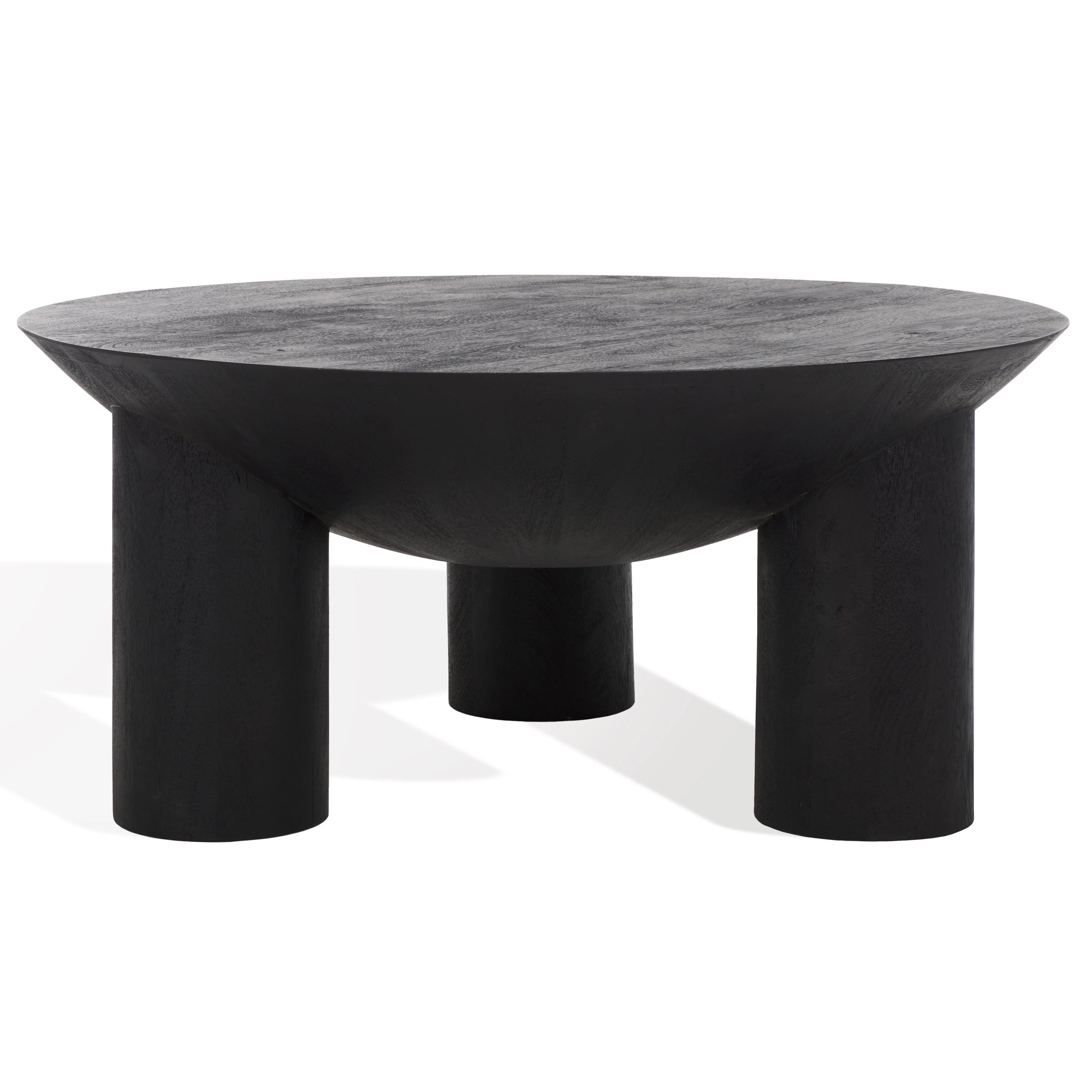 Calhoun Round Wood Coffee Table - Remutear