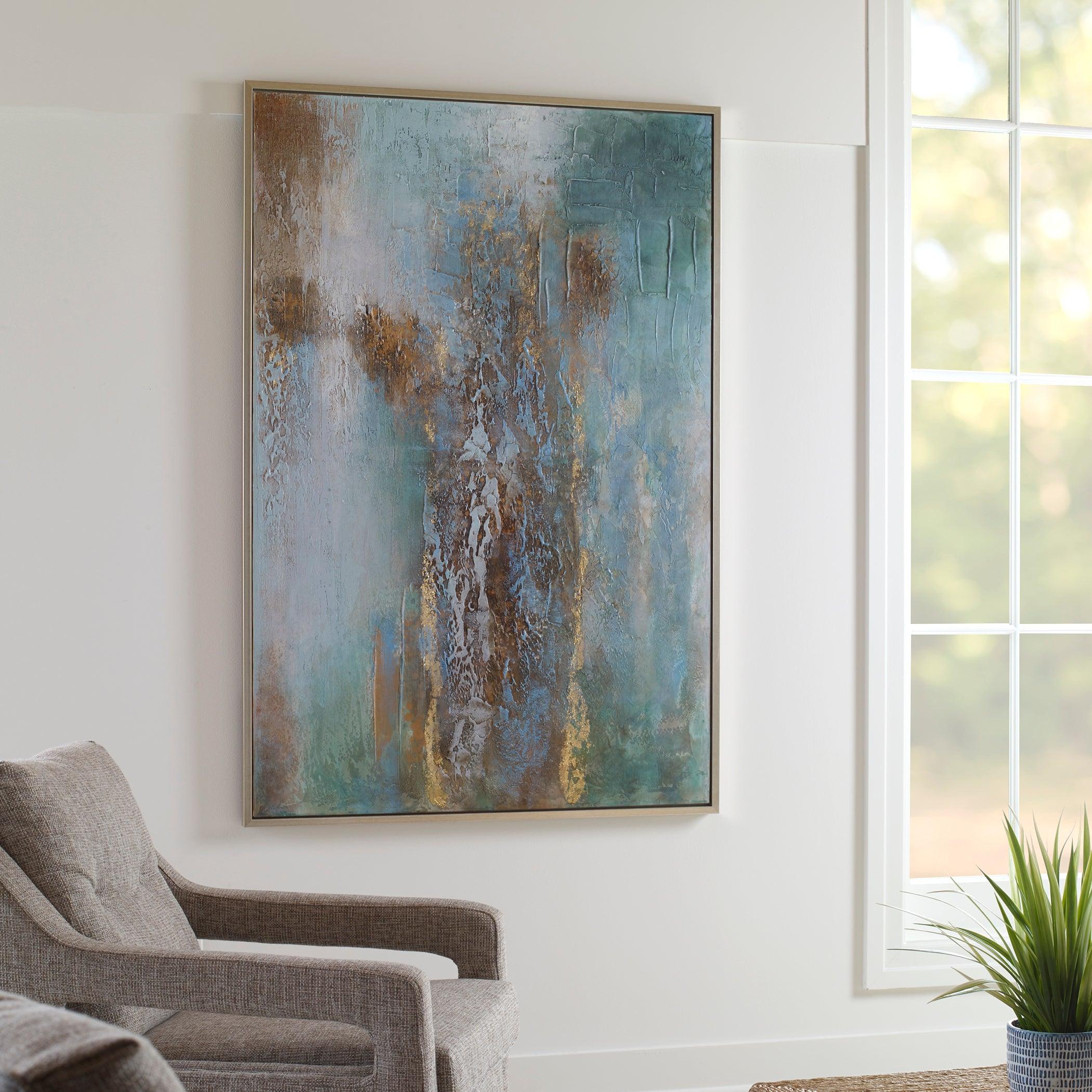 Rendezvous Hand Painted Abstract Art - Remutear