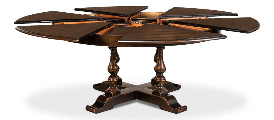 Walnut Jupe Dining Table - Large - Ebony - Remutear