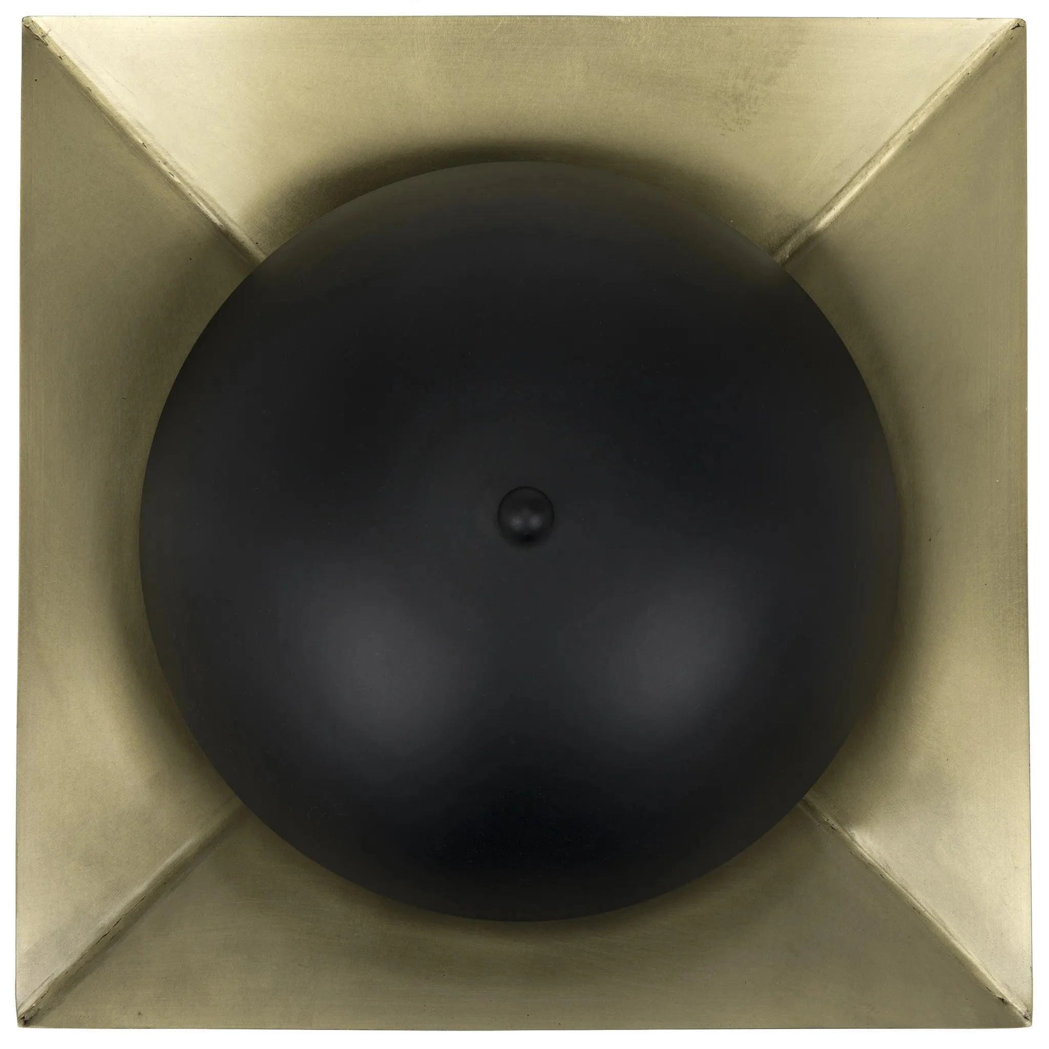 Agila Sconce, Steel with Brass Finish - Remutear