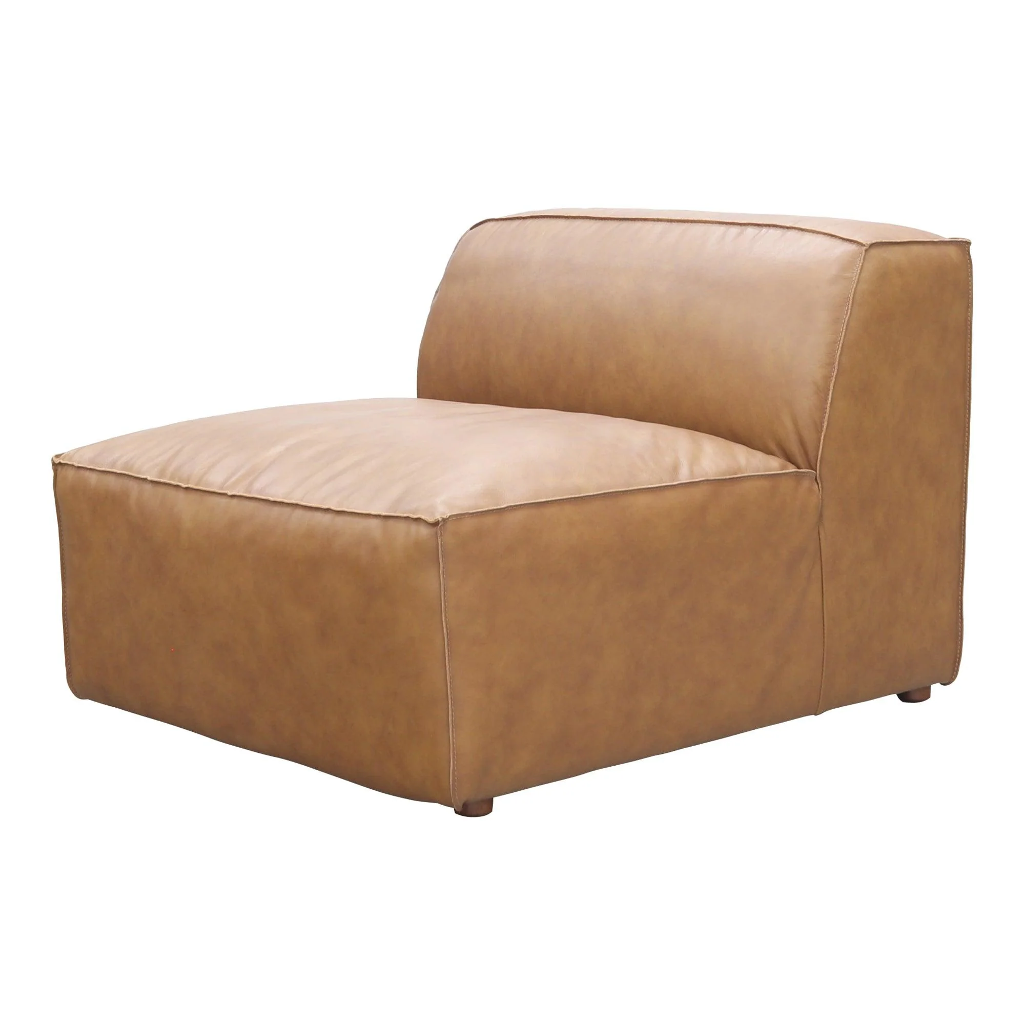 Form Slipper Chair Sonoran Tan Leather - Remutear