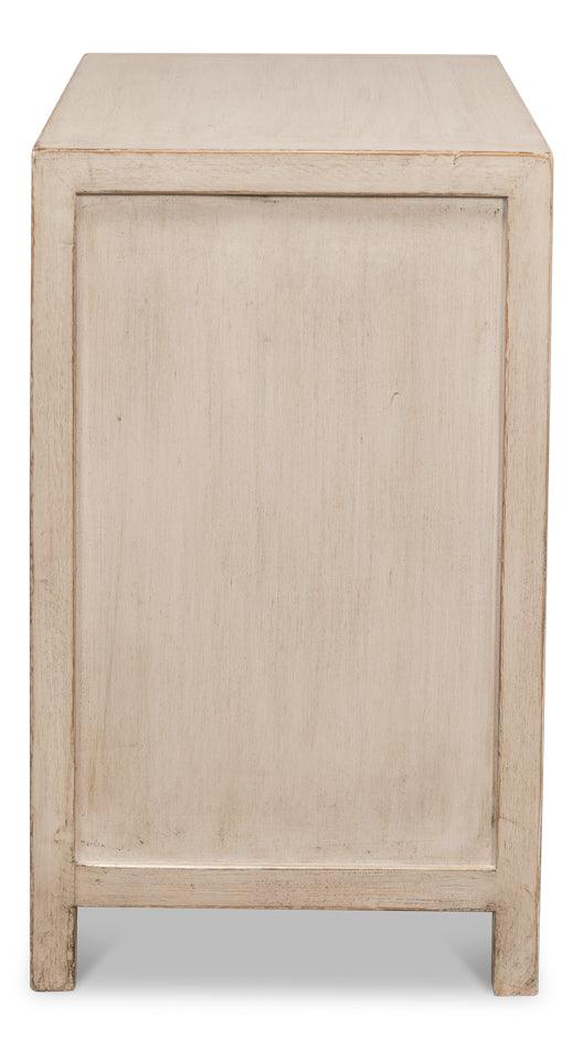 Ezra Three Drawer Commode - Stone Grey - Remutear