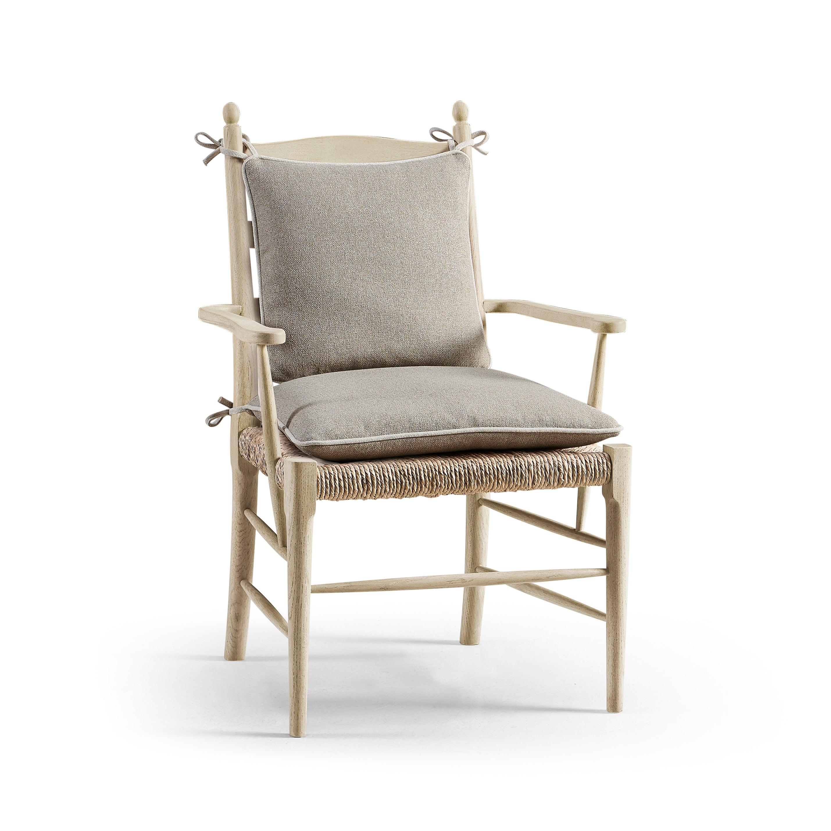 Timeless Doppler Ladderback Arm Chair in Stripped Oak - Remutear