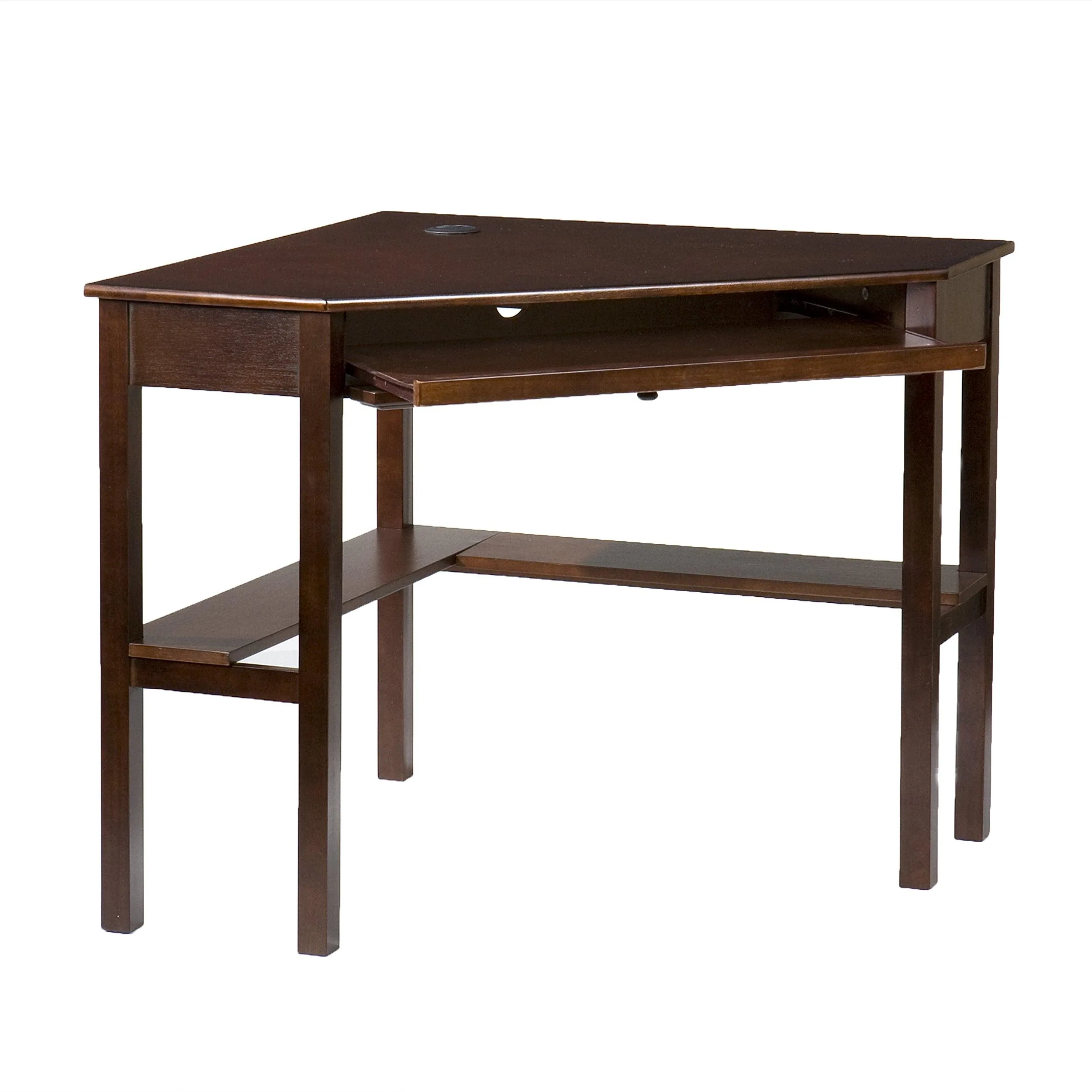 Wardboro Corner Computer Desk - Espresso - Remutear