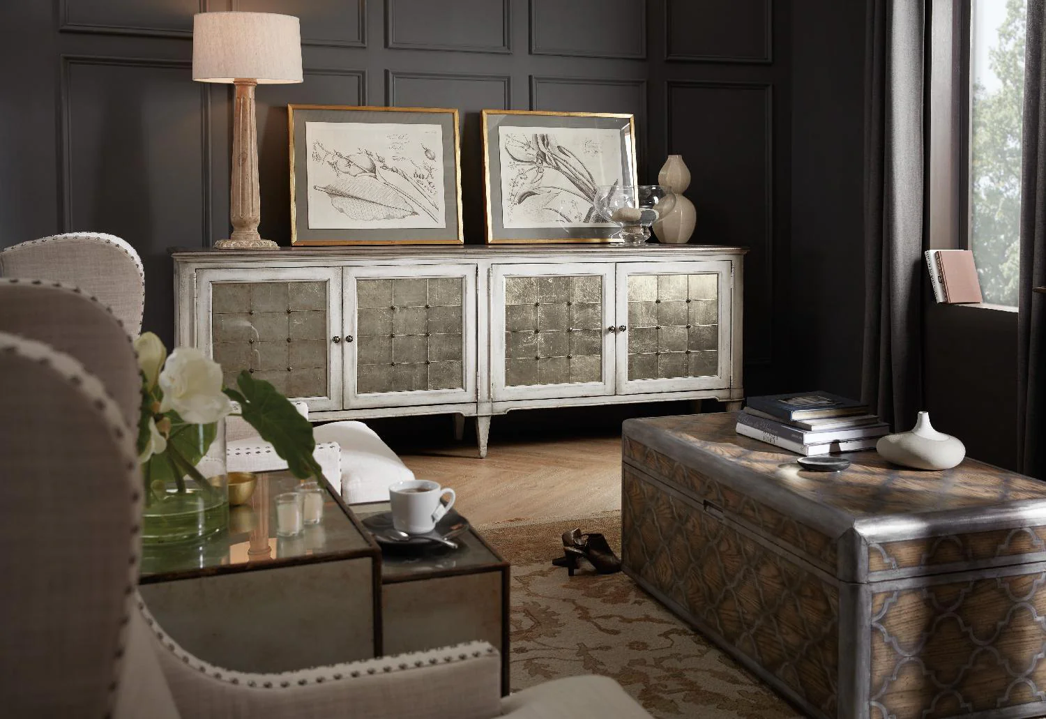 Melange Four-Door Credenza - Remutear