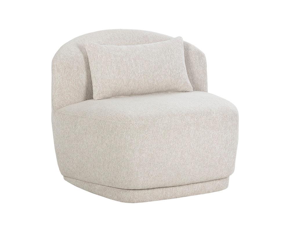 Soraya Swivel Armless Chair - Remutear